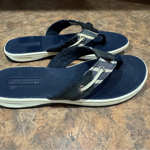 Sperry Nautical Sandals - Size 6 - Picture 2 of 5